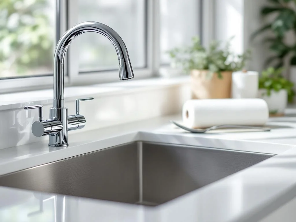 Stop à l&rsquo;anti-calcaire : ce rouleau de cuisine garde vos robinets impeccables 7 jours