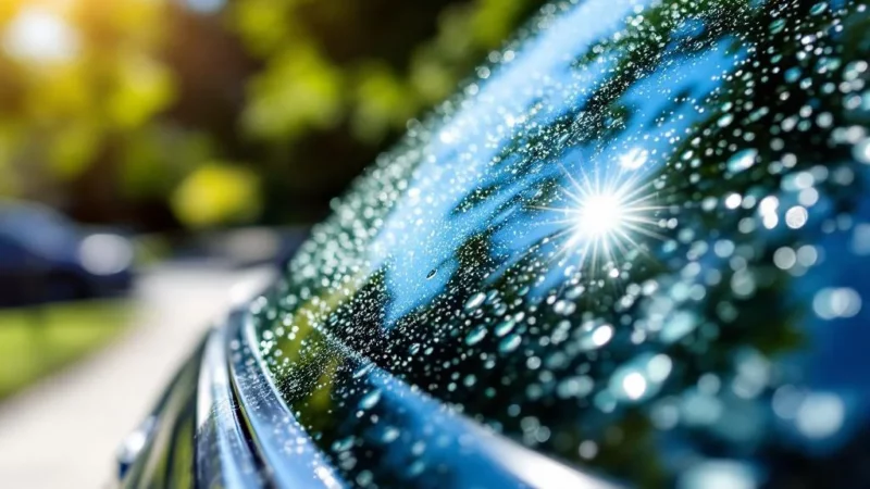 Vitres impeccables pendant 3 semaines :l&rsquo;astuce incroyable à découvrir