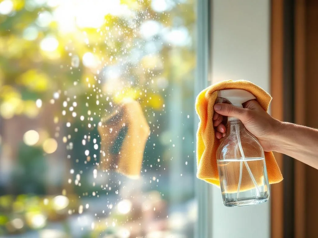 Vitres sans traces en 5 minutes : ce textile miracle que vous avez déjà chez vous