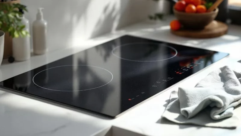 Astuces simples pour nettoyer votre plaque à induction et lafaire briller comme neuve