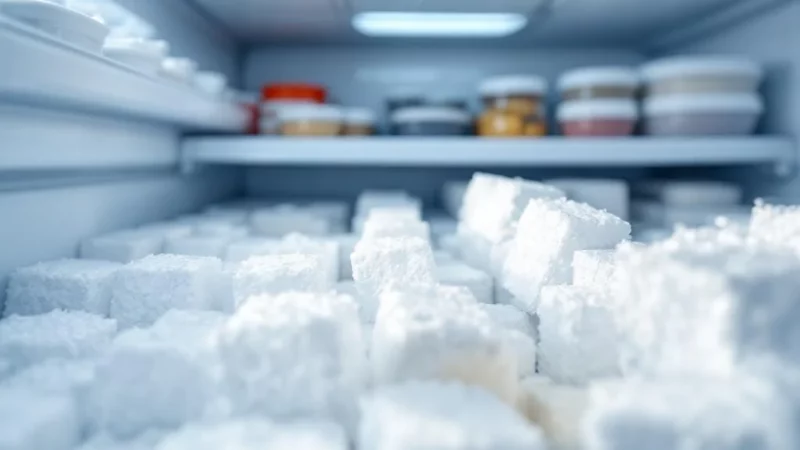 Comment éviter le givre dans votre congélateur et économiser gros