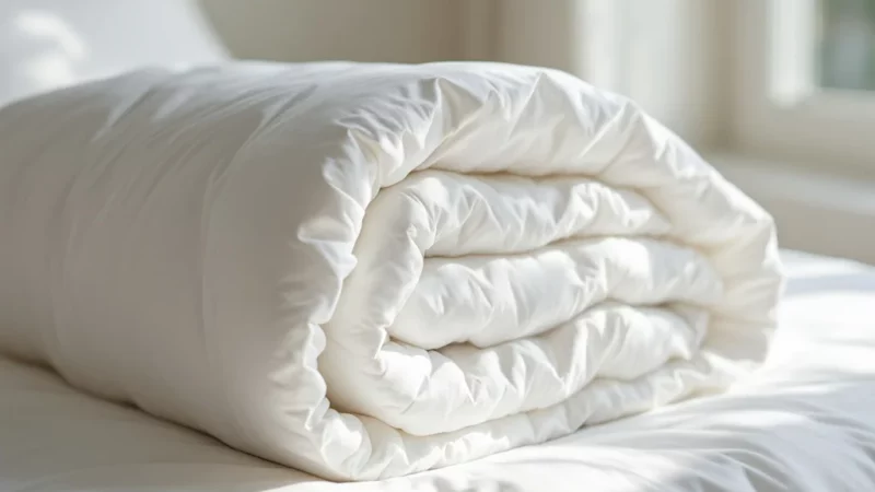 Comment laver votre couette pour qu’elle reste gonflée et légère