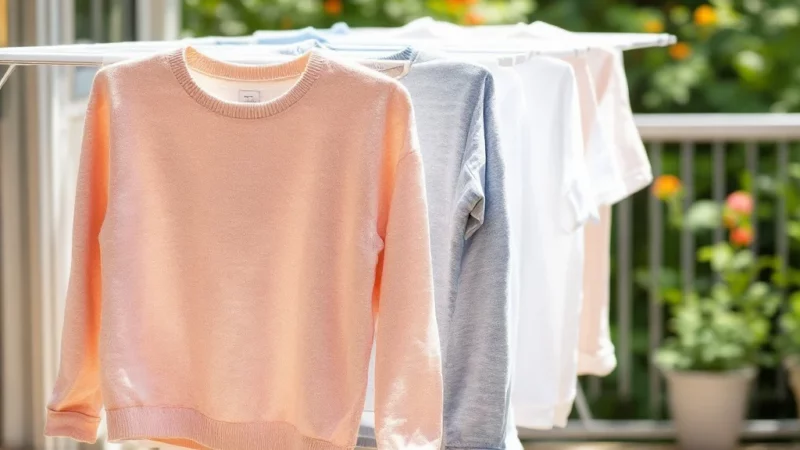 Comment sécher votre linge rapidement sans dépenser un euro