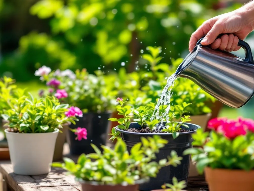 Découvrez l&rsquo;astuce simple pour sauver vos plantes de la canicule