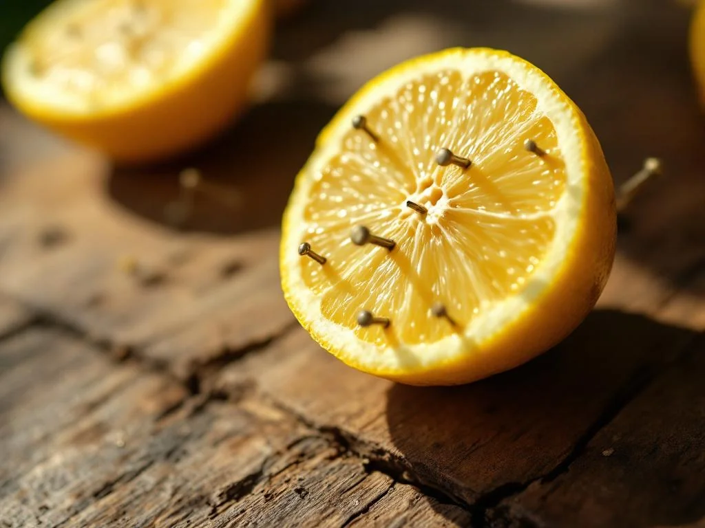 Découvrez le secret ancestral du citron clouté pour repousser les guêpes naturellement