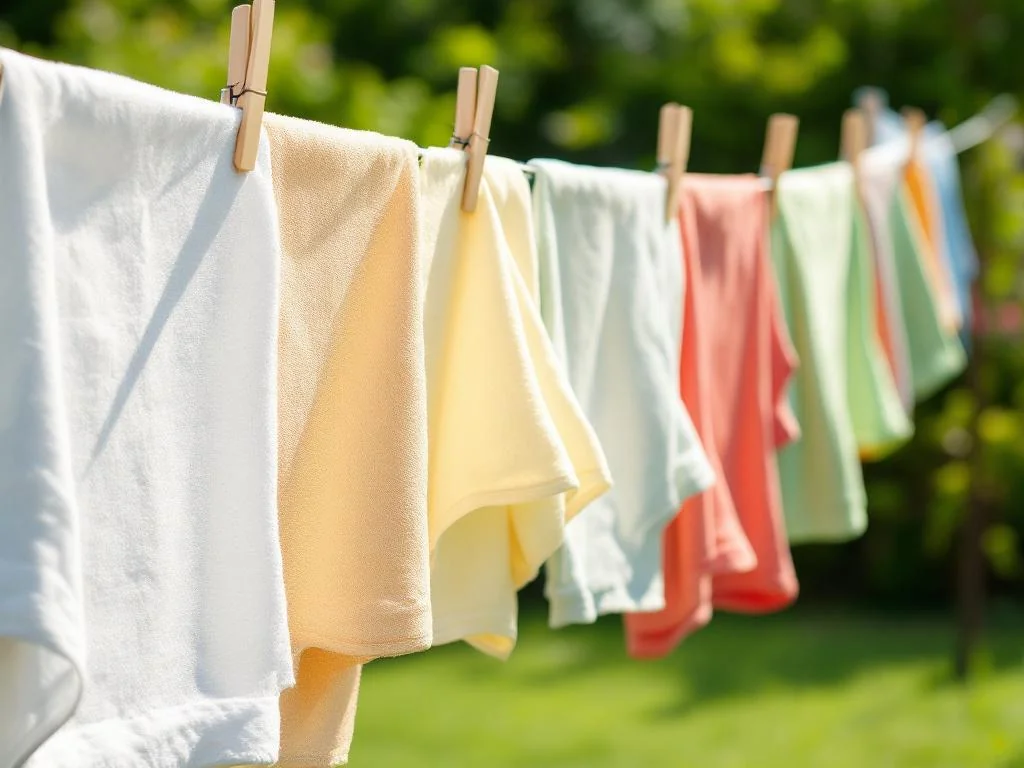 Dites adieu aux adoucissants : la solution naturelle pour un linge doux et frais