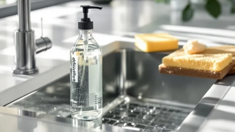 Liquide vaisselle : la méthode d’une experte pour un nettoyage éclair