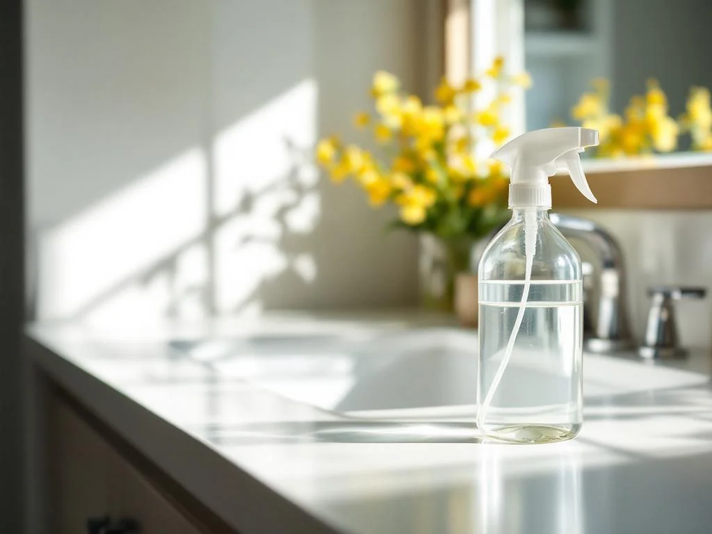 Nettoyez votre salle de bain efficacement avec ce spray maison ultra simple