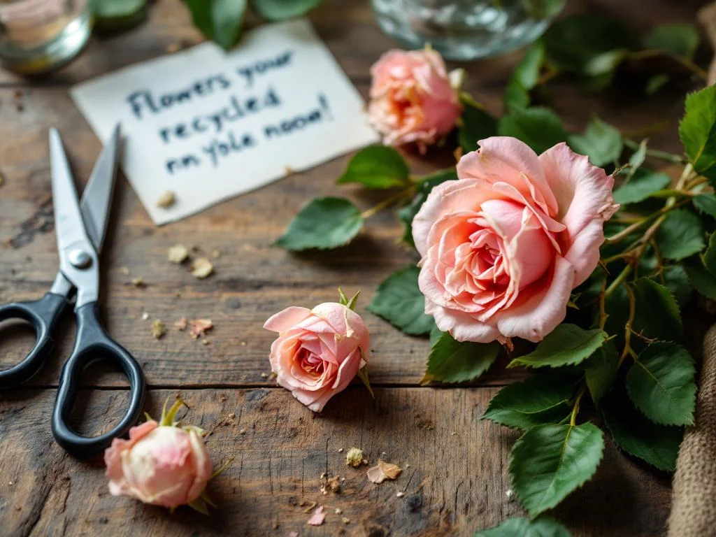 Que faire avec vos roses fanées : astuces étonnantes pour les recycler