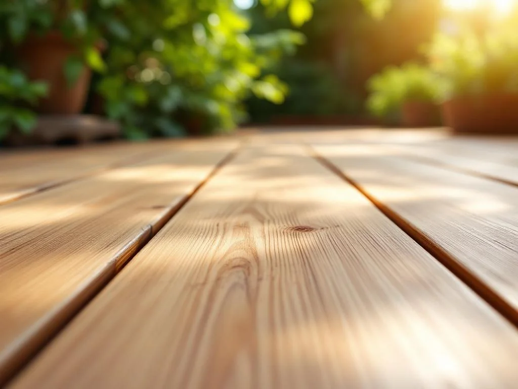 Redonnez vie à votre terrasse en bois avec ces astuces naturelles