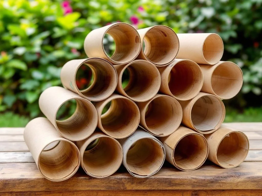 Réutilisez vos rouleaux de papier toilette pour organiser votre maison et votre jardin
