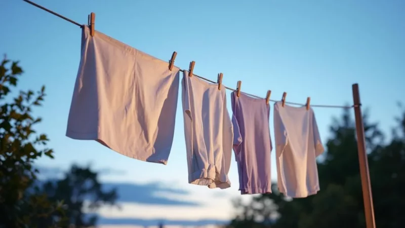 Sécher son linge la nuit : un choix malin ou risqué ? Découvrez la vérité