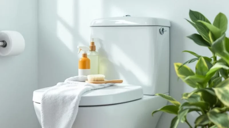 Stop à l&rsquo;eau de Javel dans vos toilettes : découvrez la solution naturelle et efficace