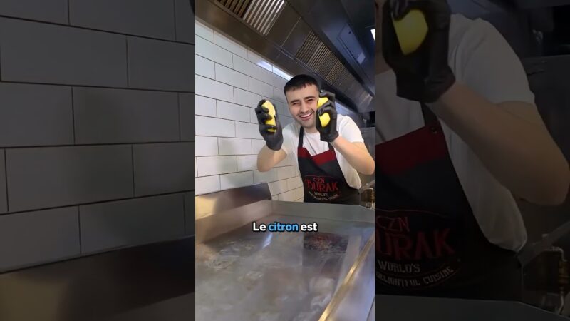 [Vidéo] La Méthode Du Chef Burak Pour Nettoyer Le Grill