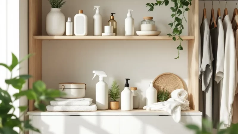 Astuce naturelle pour des placards impeccables sans produits chimiques