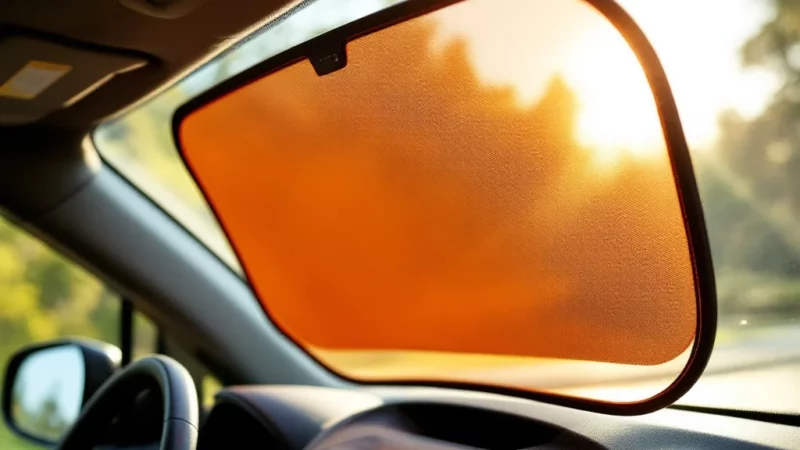 Astuce simple pour éviter de vous brûler au volant pendant la  canicule