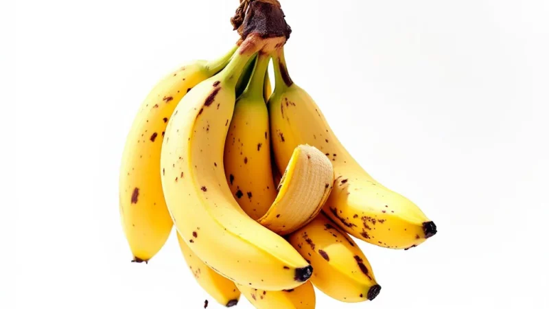 Astuce simple pour éviter que vos bananes noircissent rapidement