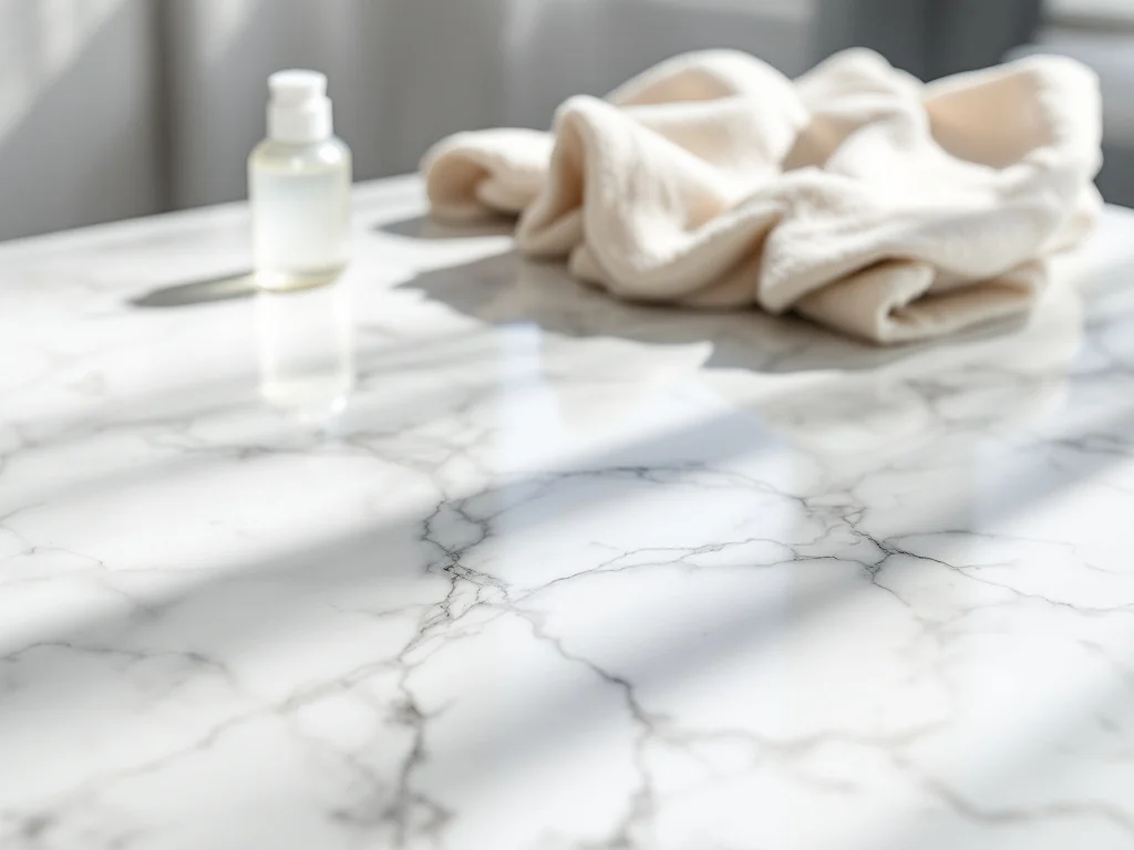 Astuce simple pour faire briller votre marbre sans l’abîmer