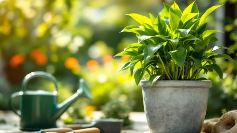 Astuces ingénieuses pour sauver vos plantes en pleine canicule