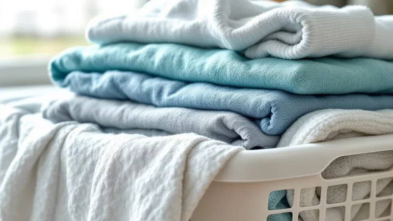 Comment éliminer l’odeur de renfermé dans votre linge en un geste simple