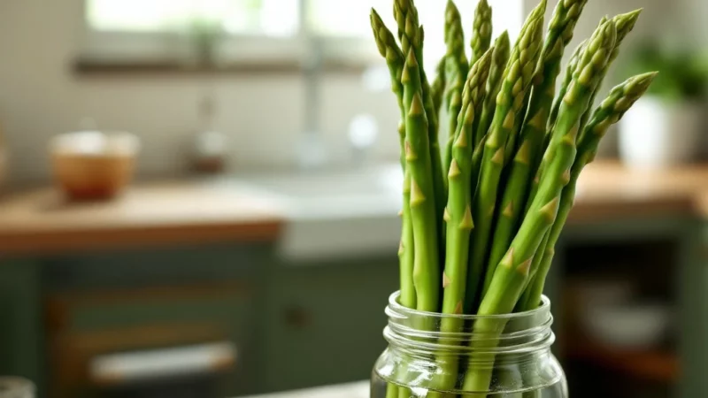 Comment faire durer vos asperges plus longtemps avec cette astuce simple