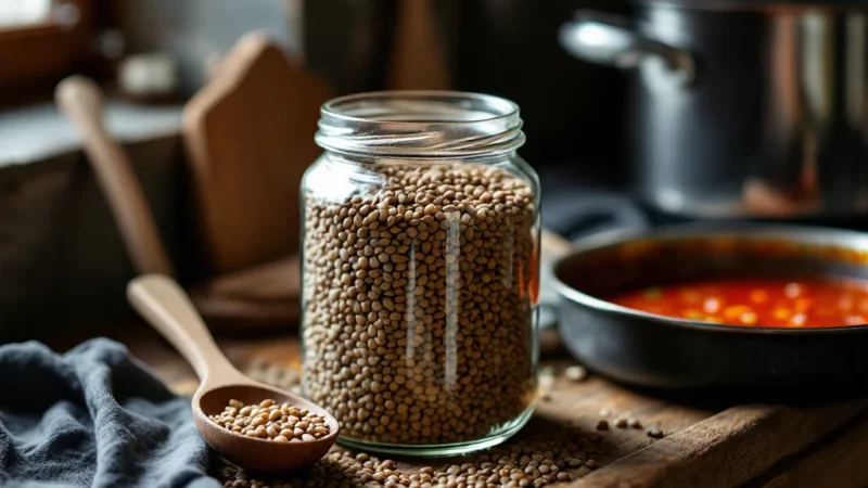Découvrez l&rsquo;astuce économique pour épaissir votre sauce tomate avec des lentilles