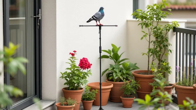 Dites adieu aux pigeons sur votre balcon avec cette astuce simple et efficace