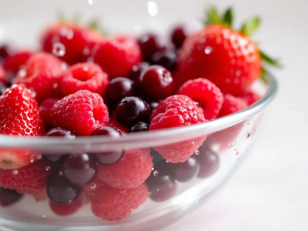 Lavez vos fruits rouges sans les abîmer grâce à cette méthode miracle