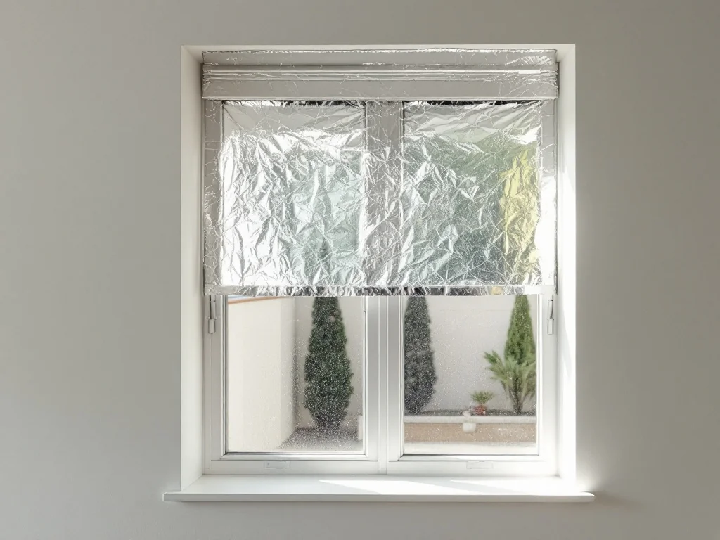 Rafraîchir sa maison en été : la astuce simple avec du papier aluminium