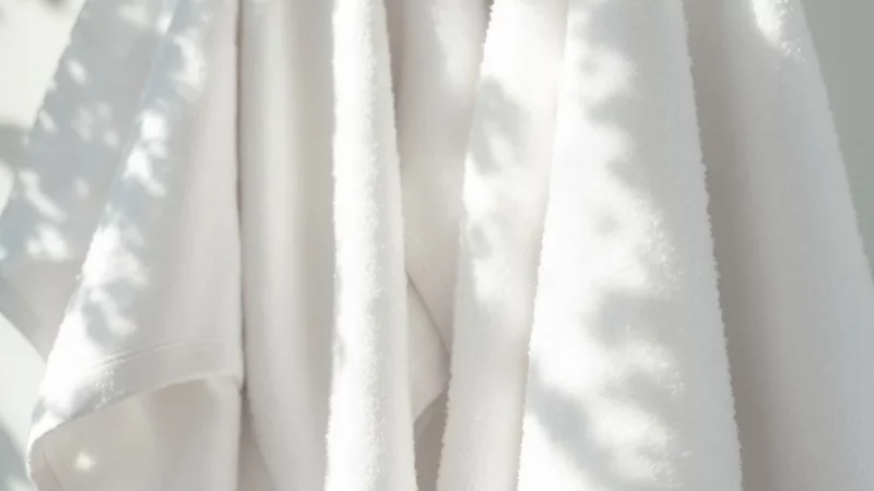 Redonnez à vos serviettes leur douceur avec cette astuce miracle à moins de 3 €
