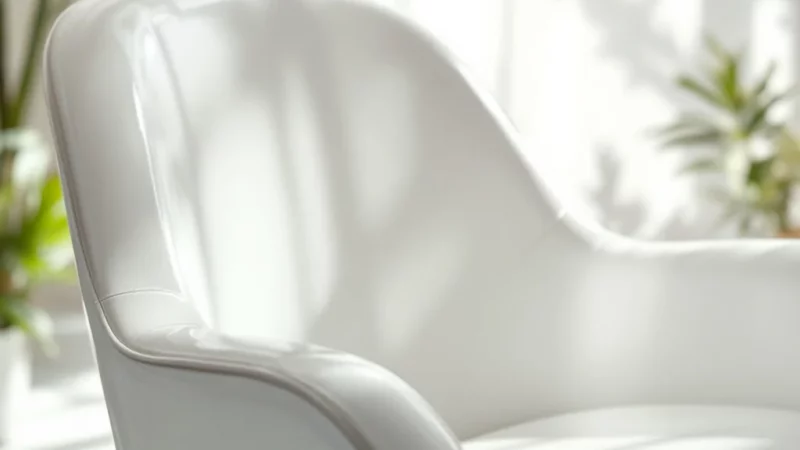 Redonnez vie à vos chaises blanches en un clin d’œil avec cette éponge magique