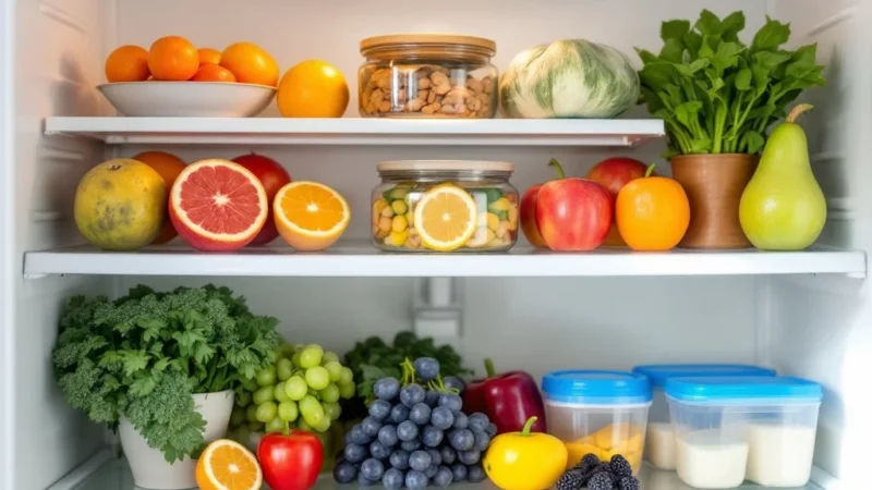 Réduisez le gaspillage alimentaire dans votre frigo en 5 astuces simples
