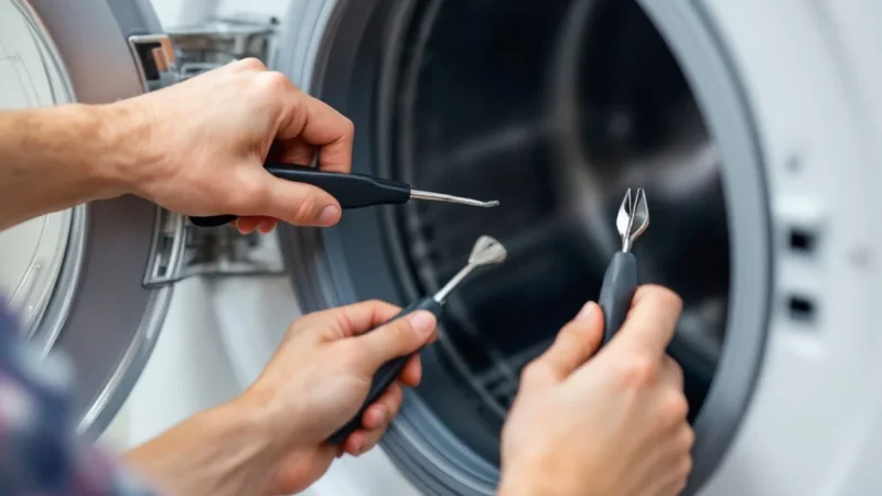 Réparez votre lave-linge en 2 gestes simples et évitez de le jeter