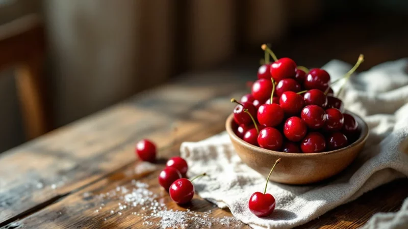 Tache de cerise : astuces de grand-mère pour tout faire disparaître