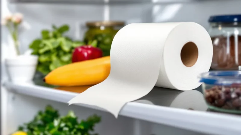Un frigo qui sent mauvais malgré le nettoyage : la solution inattendue du papier toilette