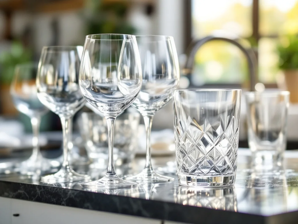 Verres blanchis au lave-vaisselle : l&rsquo;astuce simple pour retrouver leur brillance