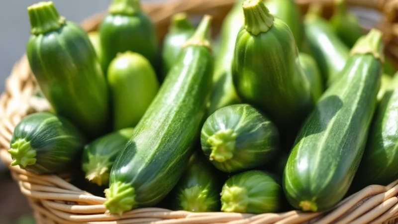 Astuce : Où et comment conserver vos courgettes en pleine canicule