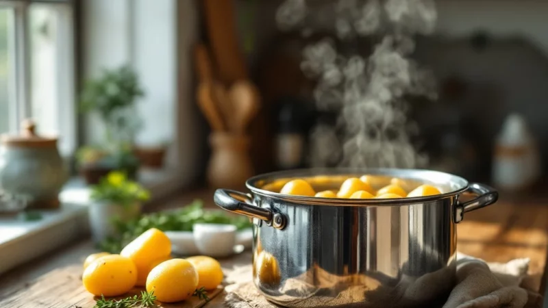 Cuisson parfaite des pommes de terre à la cocotte-minute : astuces inédites