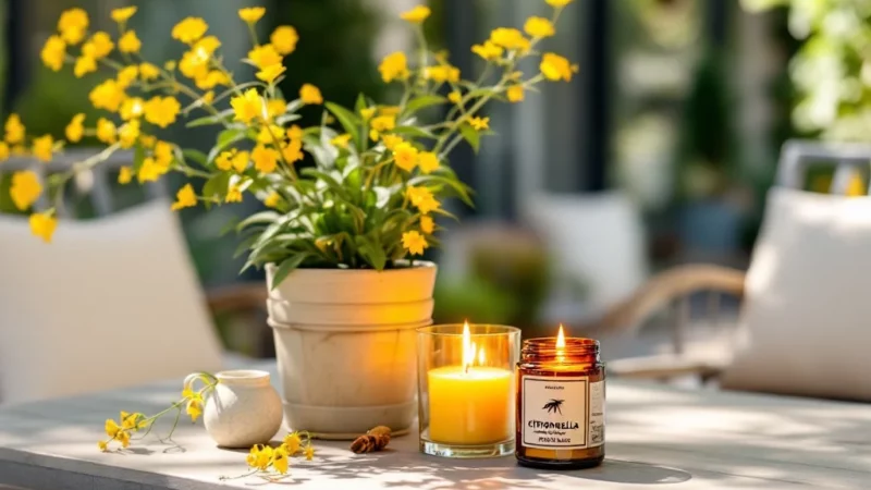 Dites adieu aux guêpes en terrasse avec cette astuce simple et naturelle