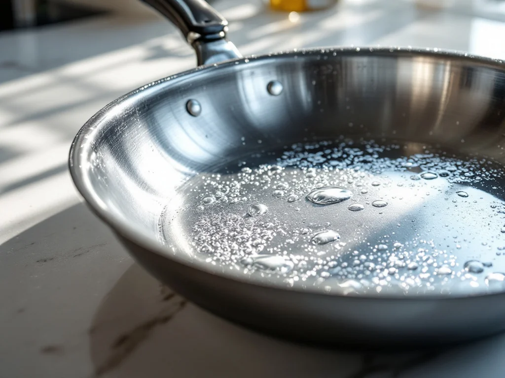 Nettoyez vos poêles en inox en 5 minutes et sans effort