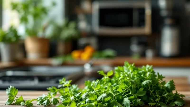 Redonnez vie à vos herbes fanées en 2 minutes avec cette astuce micro-ondes