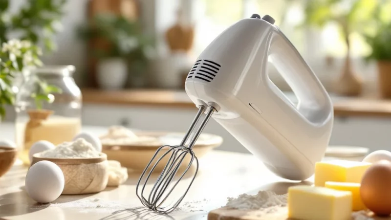 Astuce révolutionnaire pour cuisiner proprement avec votre batteur électrique