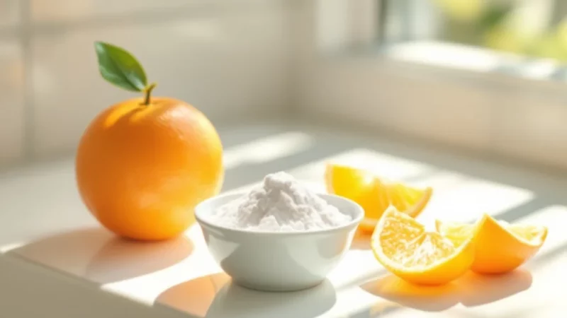 Ce mélange miracle bicarbonate et orange fait briller votre maison