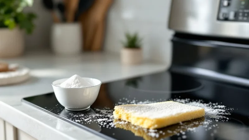 Cristaux de soude : la solution naturelle pour un four impeccable sans effort
