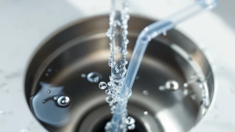 Déboucher son évier avec une paille : la méthode simple et efficace