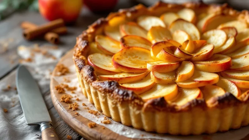 Découvrez l&rsquo; astuce secrète pour une tarte aux pommes toujours fraîche