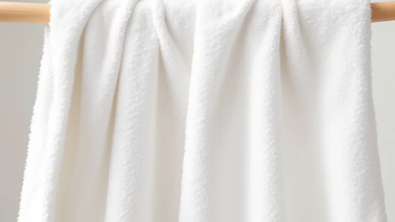 L’adoucissant détruit vos serviettes : le secret pour des fibres douces et absorbantes