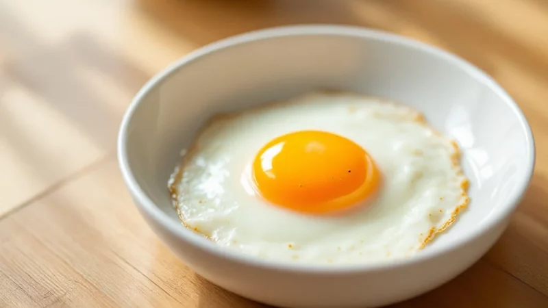 L&rsquo;astuce secrète pour un œuf au plat parfait en 10 secondes