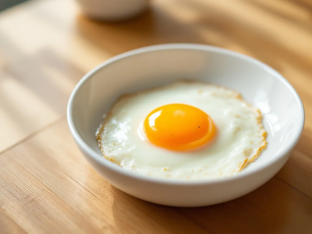 L&rsquo;astuce secrète pour un œuf au plat parfait en 10 secondes