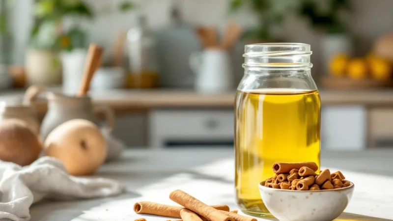 Nettoyez et parfumez votre maison avec cette astuce naturelle à base de vinaigre et cannelle